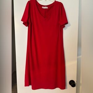 Zenana Outfitters Red Midi Dress